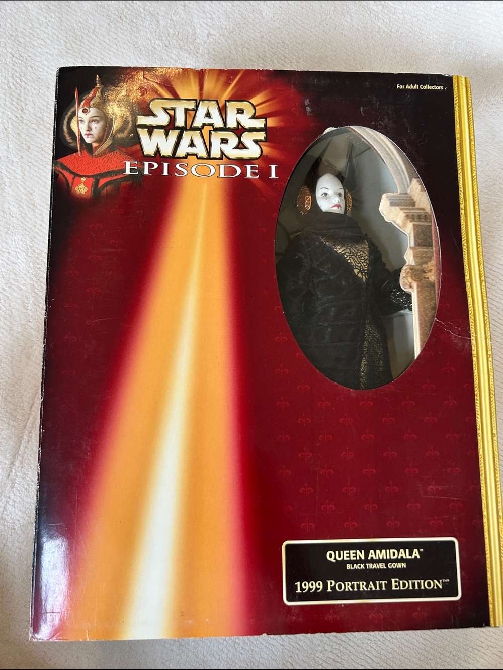 Hasbro Star Wars Episode I Queen Amidala Doll - Red, Black, Gold